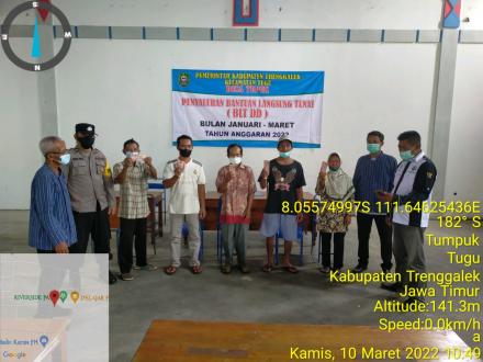 PENYALURAN BLT DD JANUARI - MARET TAHUN 2022
